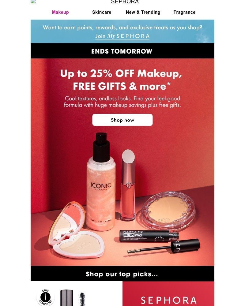 Screenshot of email with subject /media/emails/up-to-25-off-makeup-ends-tomorrow-c8c3ab-cropped-f6d4c1c9.jpg