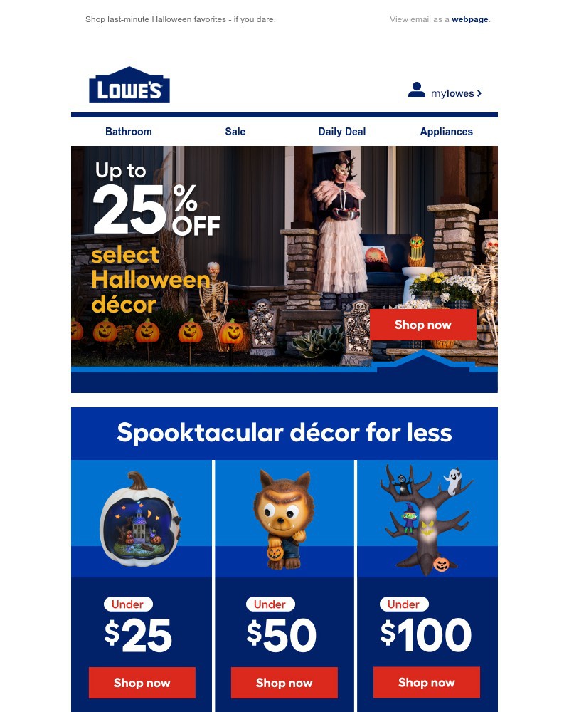 Lowe's - Latest Emails, Sales & Deals