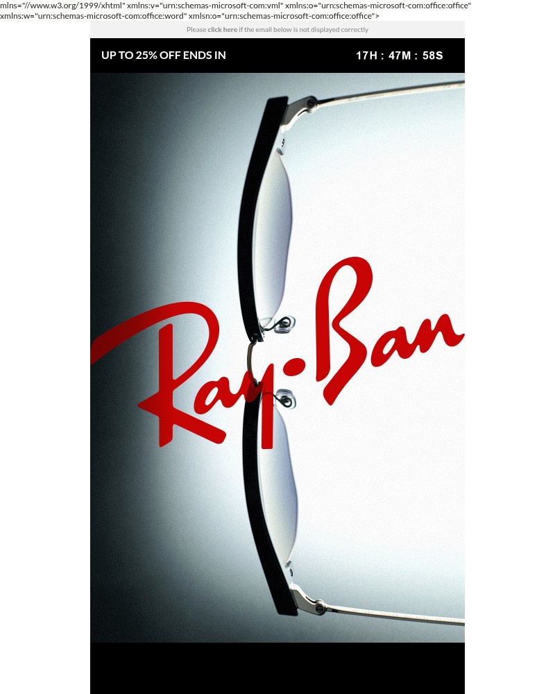 Screenshot of email with subject /media/emails/up-to-25-off-sunglasses-ends-today-ec8253-cropped-4a480093.jpg