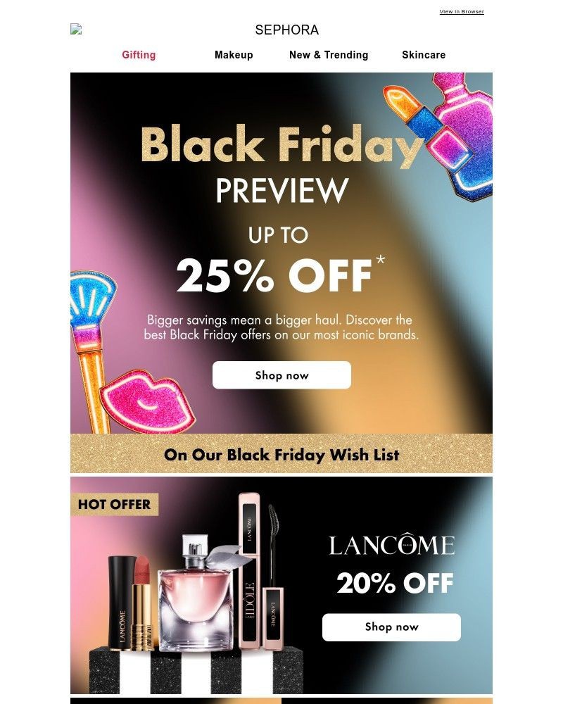 Screenshot of email with subject /media/emails/up-to-25-off-your-beauty-faves-72a712-cropped-56c0df1d.jpg