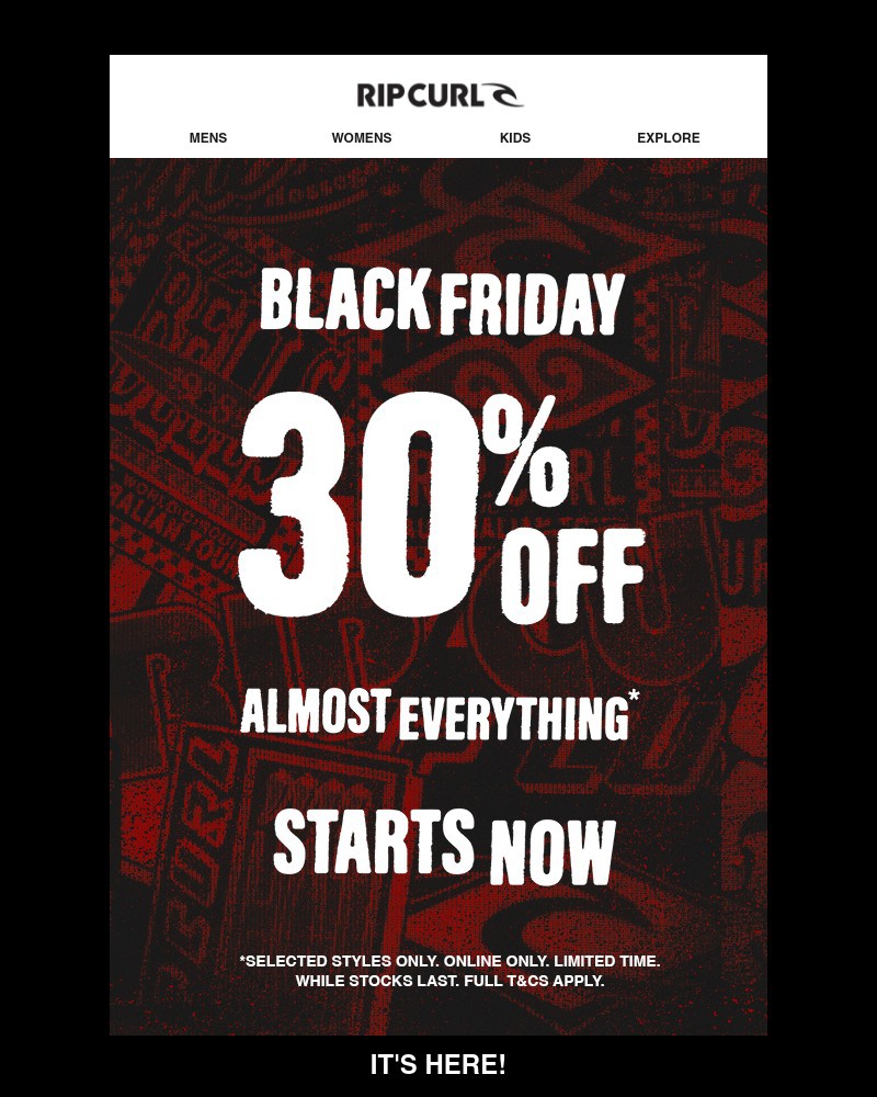 Screenshot of email with subject /media/emails/up-to-30-off-black-friday-is-here-9f9e69-cropped-ddbce615.jpg