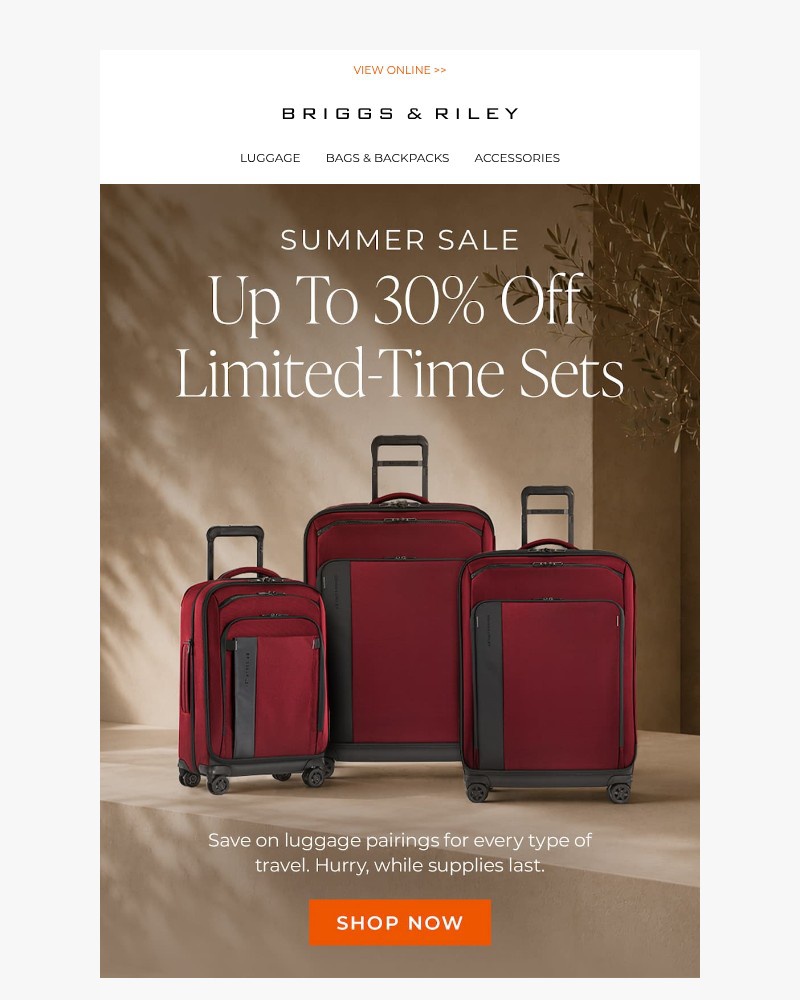 Screenshot of email with subject /media/emails/up-to-30-off-limited-time-luggage-sets-7d0a41-cropped-8dd14929.jpg