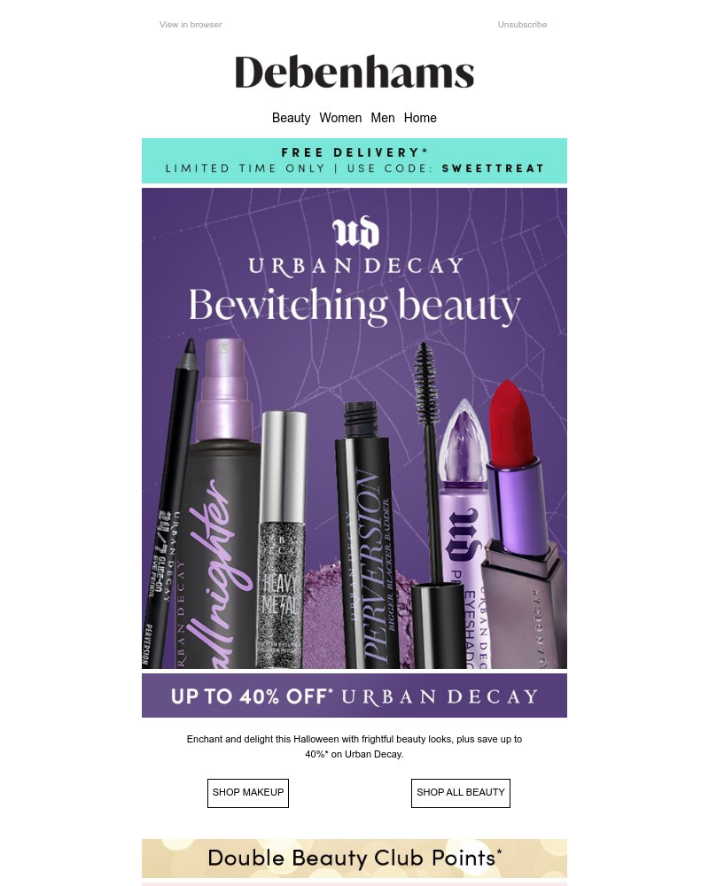 Screenshot of email with subject /media/emails/up-to-40-off-bewitching-beauty-looks-free-delivery-291572-cropped-0f4e2dba.jpg
