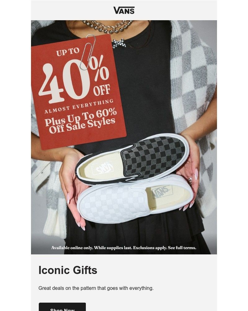 Screenshot of email with subject /media/emails/up-to-40-off-checkerboard-styles-310522-cropped-940d1e3c.jpg