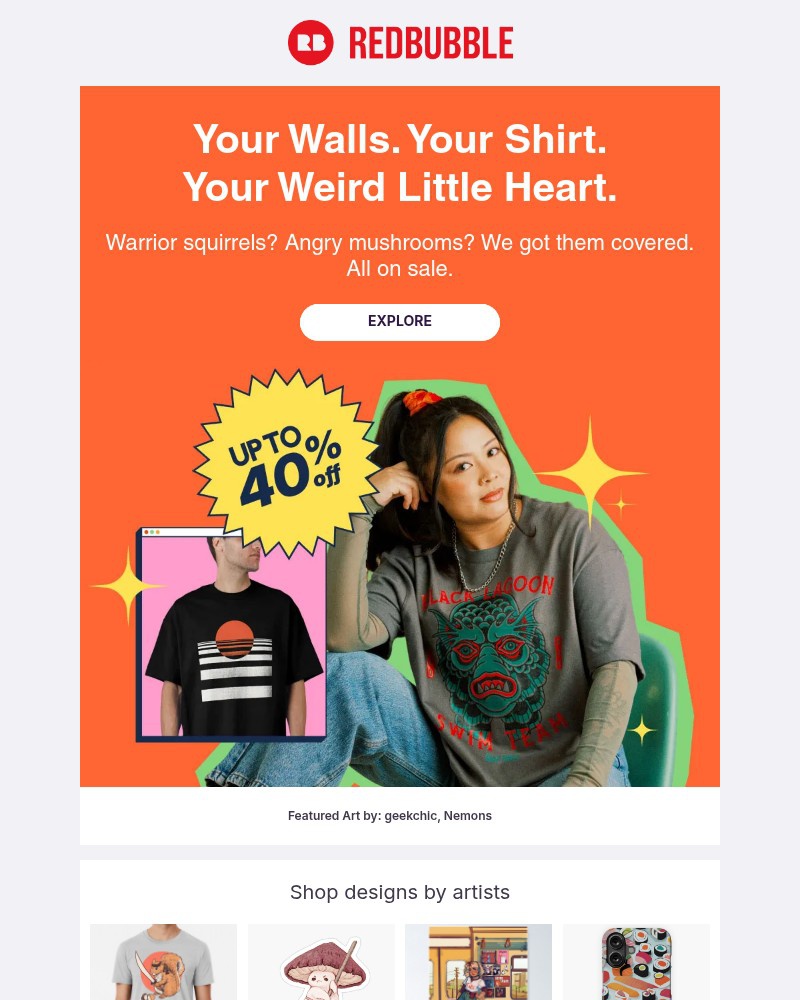 Screenshot of email with subject /media/emails/up-to-40-off-everything-from-weird-to-wonderful-430bd1-cropped-477cb48a.jpg