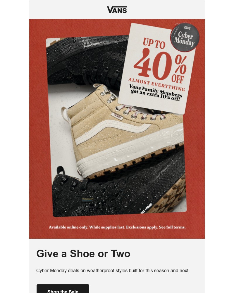 Screenshot of email with subject /media/emails/up-to-40-off-extra-10-off-for-members-89a433-cropped-f8c0312d.jpg