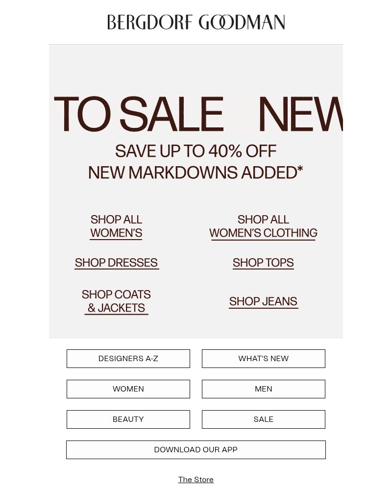 Screenshot of email with subject /media/emails/up-to-40-off-new-markdowns-added-77e125-cropped-ac308eca.jpg