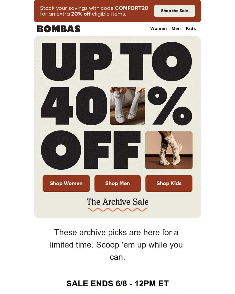 Screenshot of email with subject /media/emails/up-to-40-off-select-styles-archive-sale-588d3e-cropped-df4b91b1.jpg