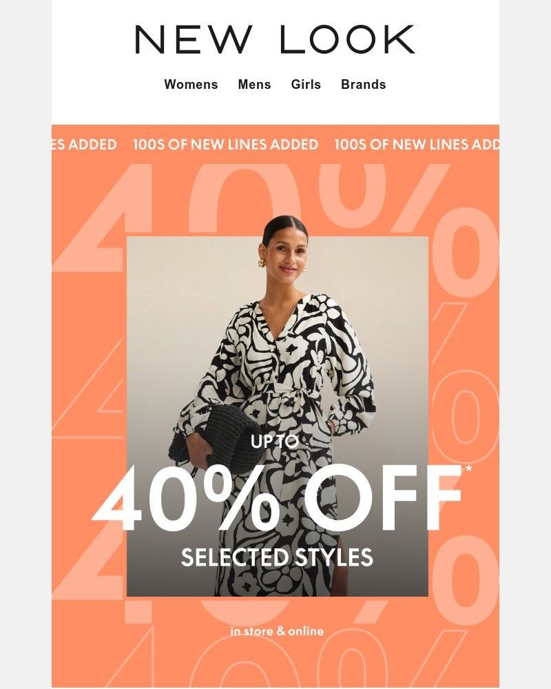 Screenshot of email with subject /media/emails/up-to-40-off-selected-styles-starts-now-509c46-cropped-b29e5965.jpg