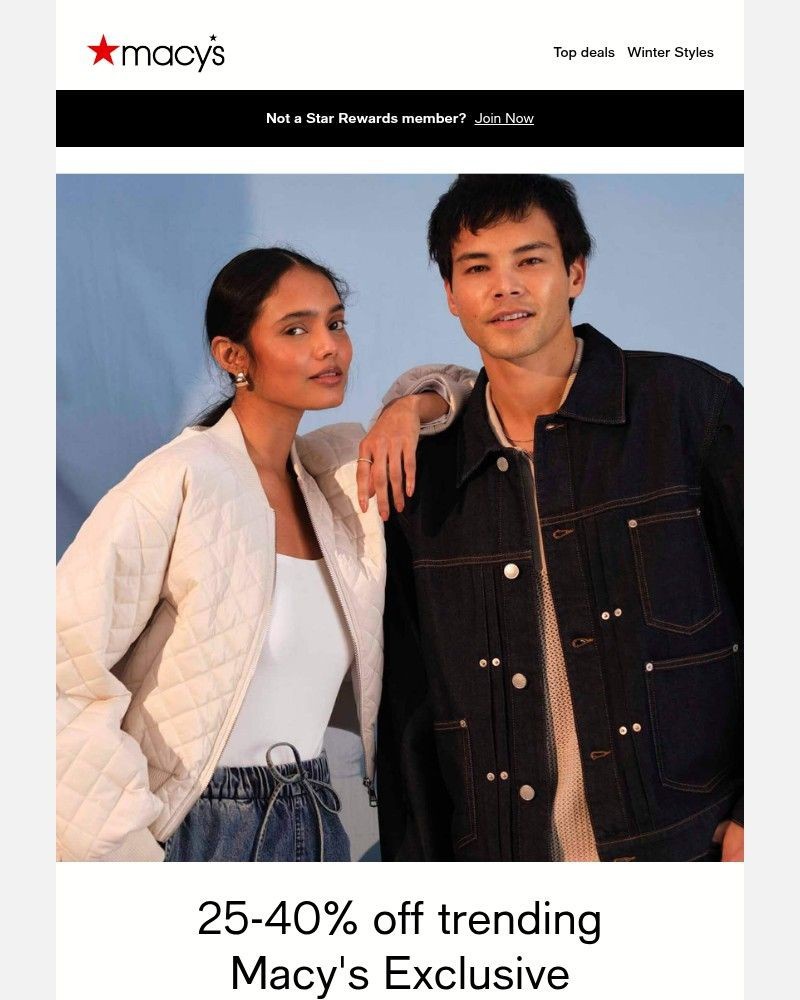 Screenshot of email with subject /media/emails/up-to-40-off-springs-top-trends-759260-cropped-0682dc25.jpg