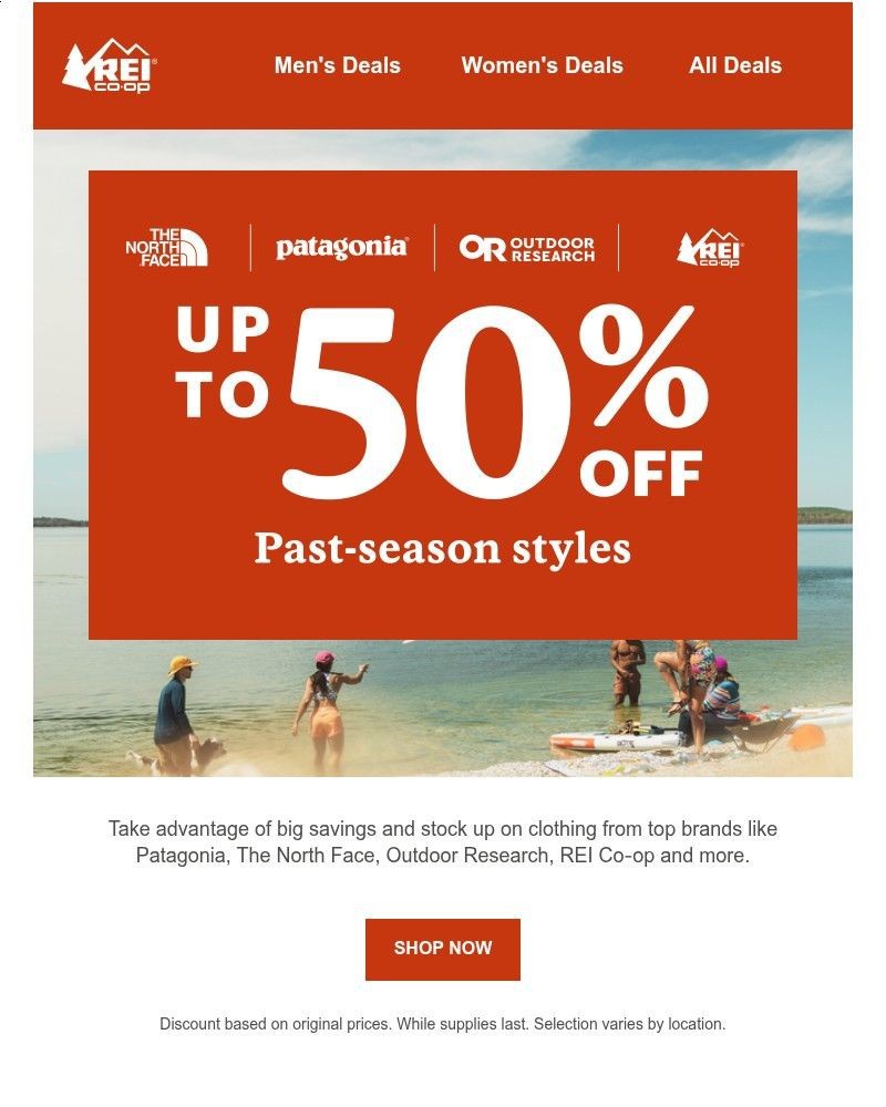 Screenshot of email with subject /media/emails/up-to-50-off-clearance-the-north-face-outdoor-research-more-24295a-cropped-b79957cd.jpg