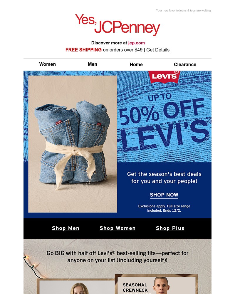 Screenshot of email with subject /media/emails/up-to-50-off-levis-going-once-sold-2b1bf8-cropped-9b95d1b3.jpg