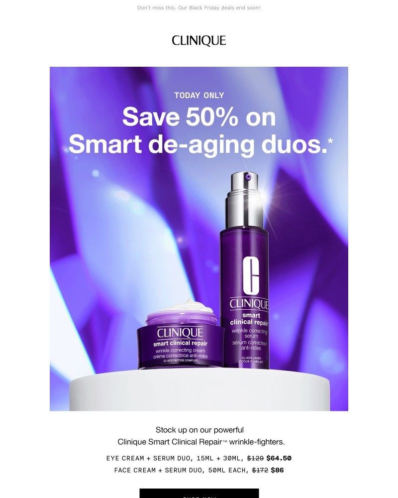 Screenshot of email with subject /media/emails/up-to-50-off-moisturizers-smart-duos-ends-tonight-8c46fc-cropped-2b975138.jpg