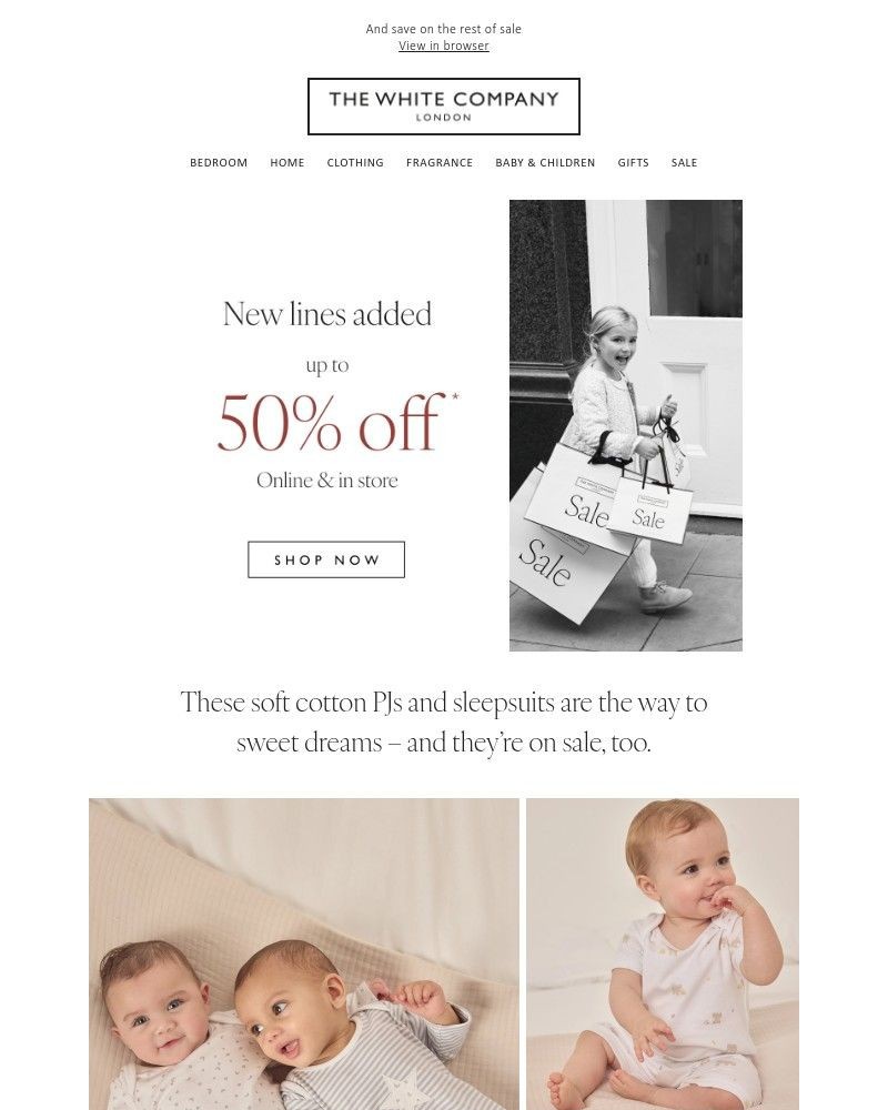 Screenshot of email with subject /media/emails/up-to-50-off-new-pieces-for-little-ones-29d903-cropped-a830befe.jpg