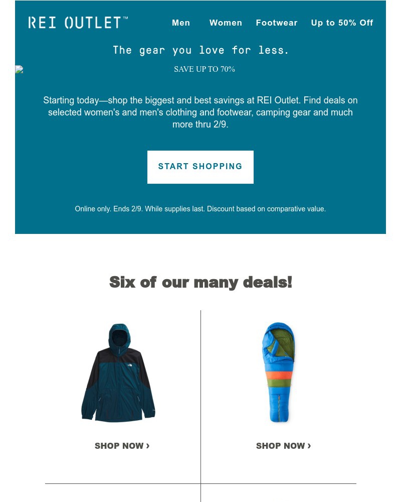 Screenshot of email with subject /media/emails/up-to-70-off-at-rei-outlet-starts-now-96bcfb-cropped-365b0f18.jpg