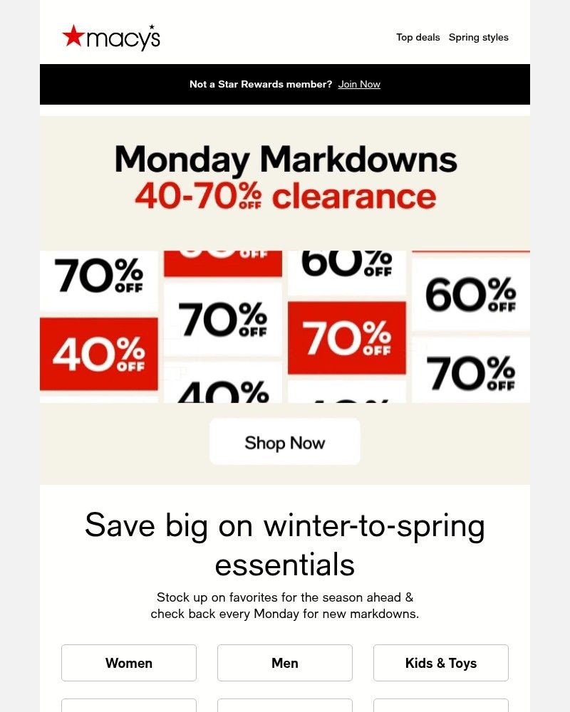 Screenshot of email with subject /media/emails/up-to-70-off-clearance-a15fc9-cropped-db159e29.jpg