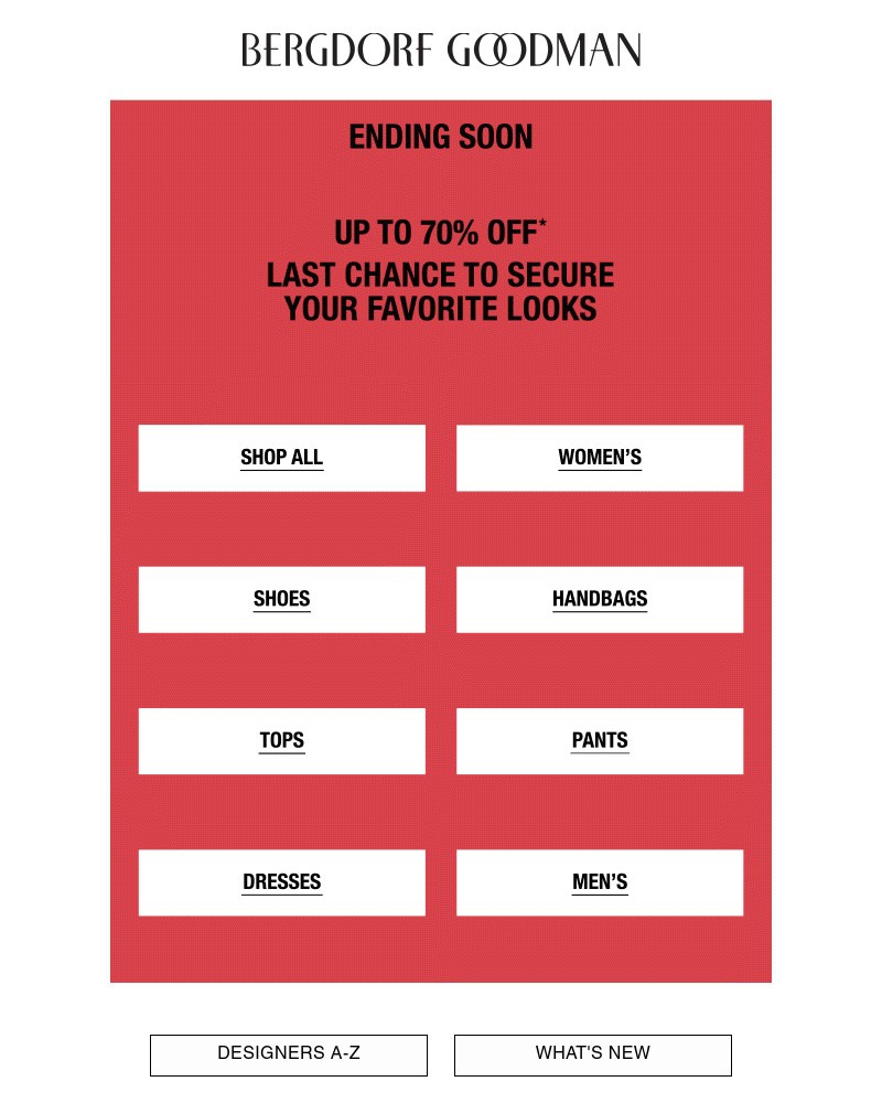 Screenshot of email with subject /media/emails/up-to-70-off-designer-sale-ends-soon-43eb59-cropped-755620b8.jpg