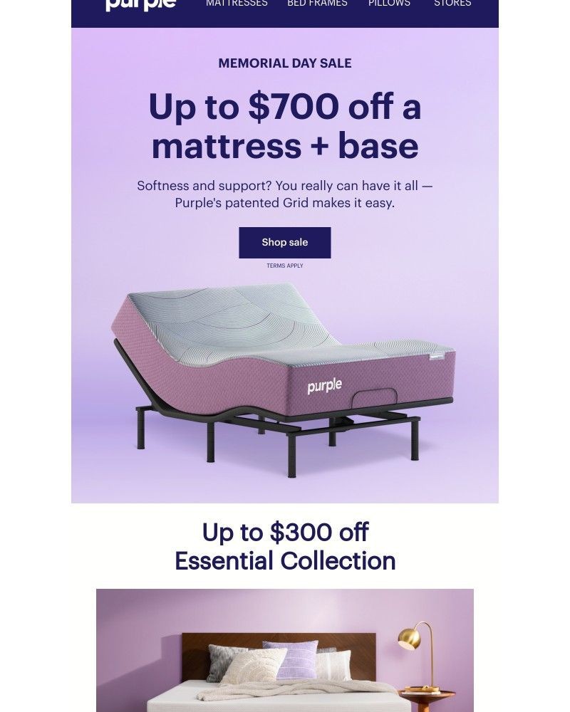 Screenshot of email with subject /media/emails/up-to-700-off-pain-reducing-sleep-d0c2f9-cropped-0a633c8b.jpg
