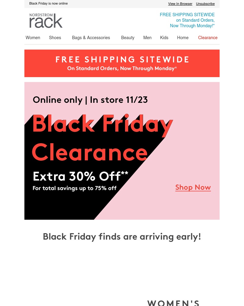 Screenshot of email with subject /media/emails/up-to-75-off-clearance-free-shipping-is-here-cropped-f32240f3.jpg