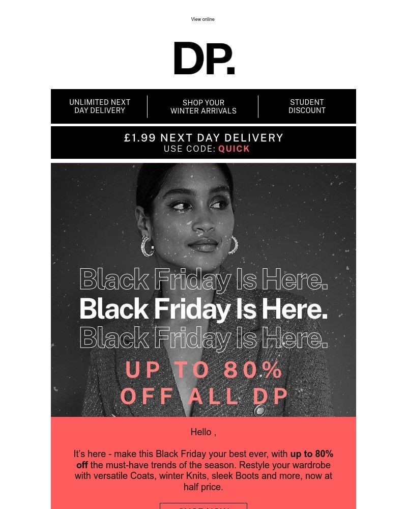Screenshot of email with subject /media/emails/up-to-80-off-all-dp-black-friday-has-landed-456929-cropped-a3afff0c.jpg
