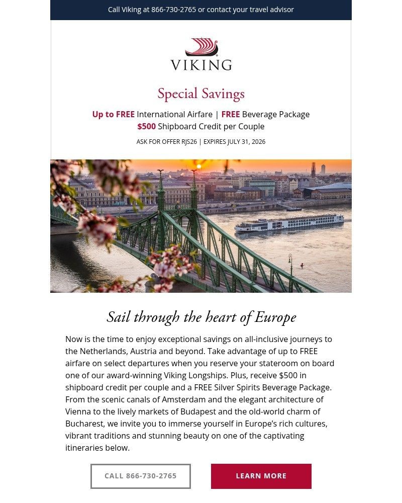 Screenshot of email with subject /media/emails/up-to-free-airfare-on-european-river-voyages-776f80-cropped-8c46d597.jpg