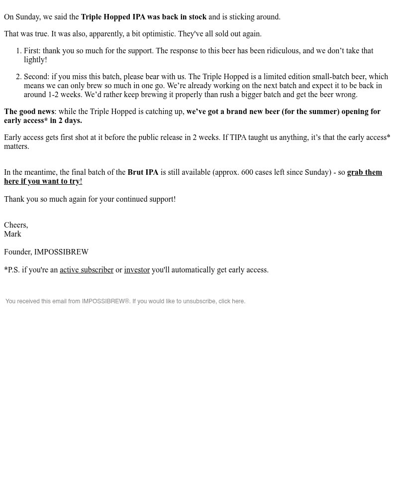 Screenshot of email with subject /media/emails/update-on-triple-hopped-ipa-5718b3-cropped-e3c3458e.jpg