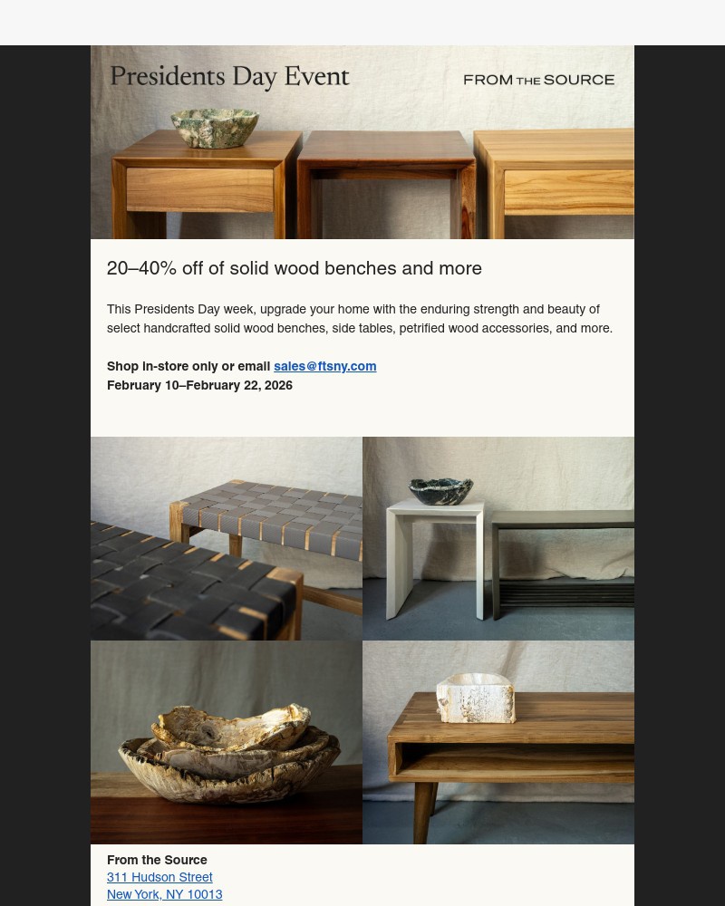 Screenshot of email sent to a Ftsny Cart abandoner