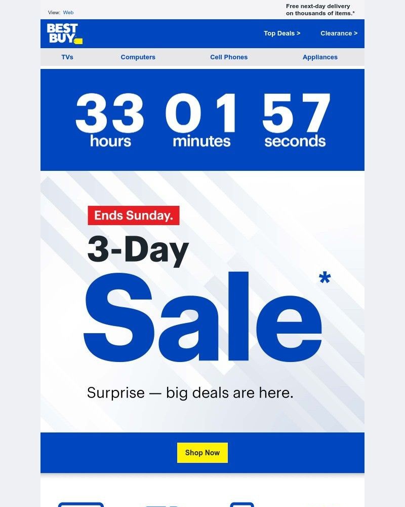 Screenshot of email with subject /media/emails/updates-from-best-buy-the-3-day-sale-is-here-this-way-for-huge-savings-on-great-t_MP9uPGu.jpg