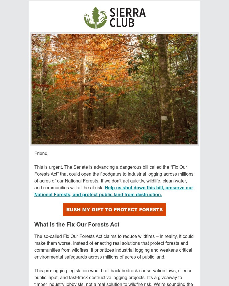Screenshot of email with subject /media/emails/urgent-a-dangerous-logging-bill-is-moving-fast-through-the-senate-f97931-cropped-5c5a5072.jpg