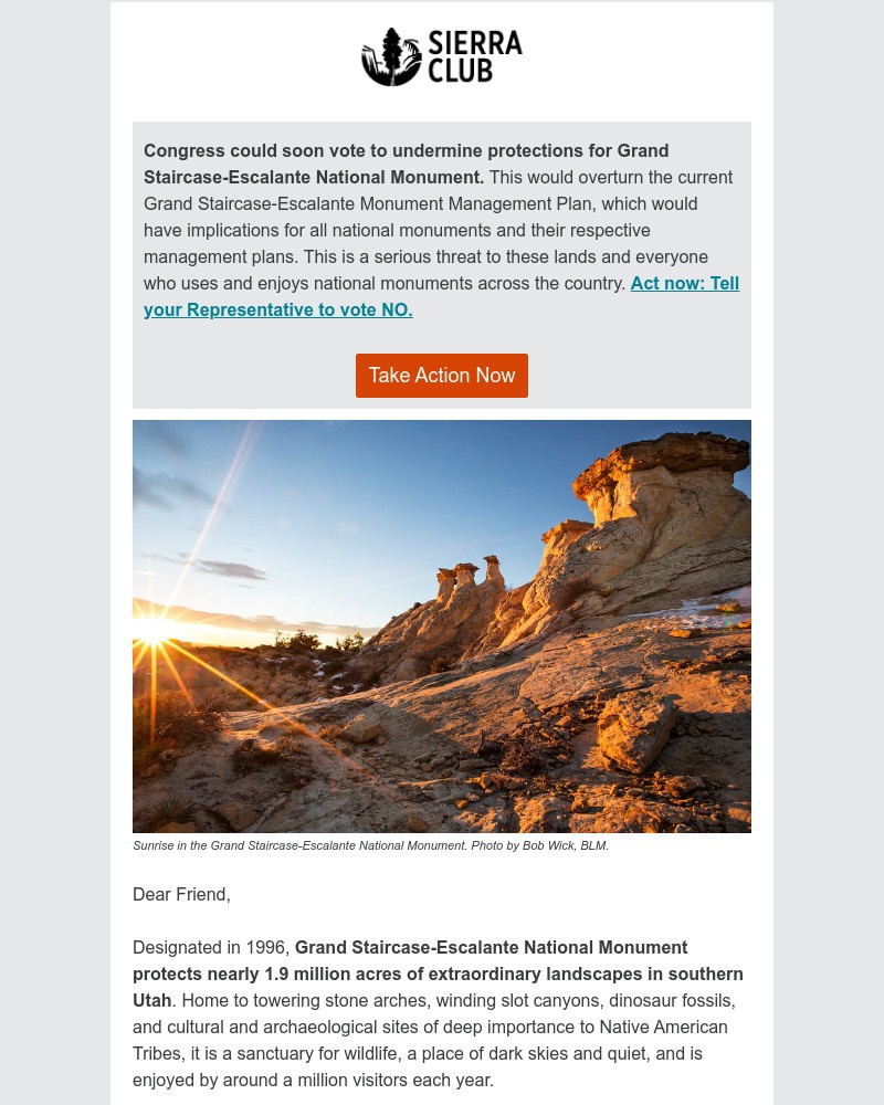 Screenshot of email with subject /media/emails/urgent-action-needed-to-defend-grand-staircase-escalante-in-utah-0fc720-cropped-313a08aa.jpg
