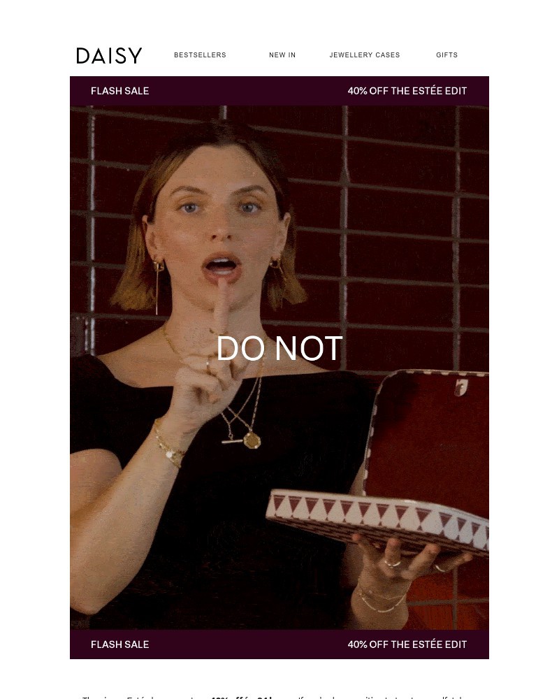 Screenshot of email with subject /media/emails/urgent-estees-favourites-40-off-7a7677-cropped-03687bdc.jpg