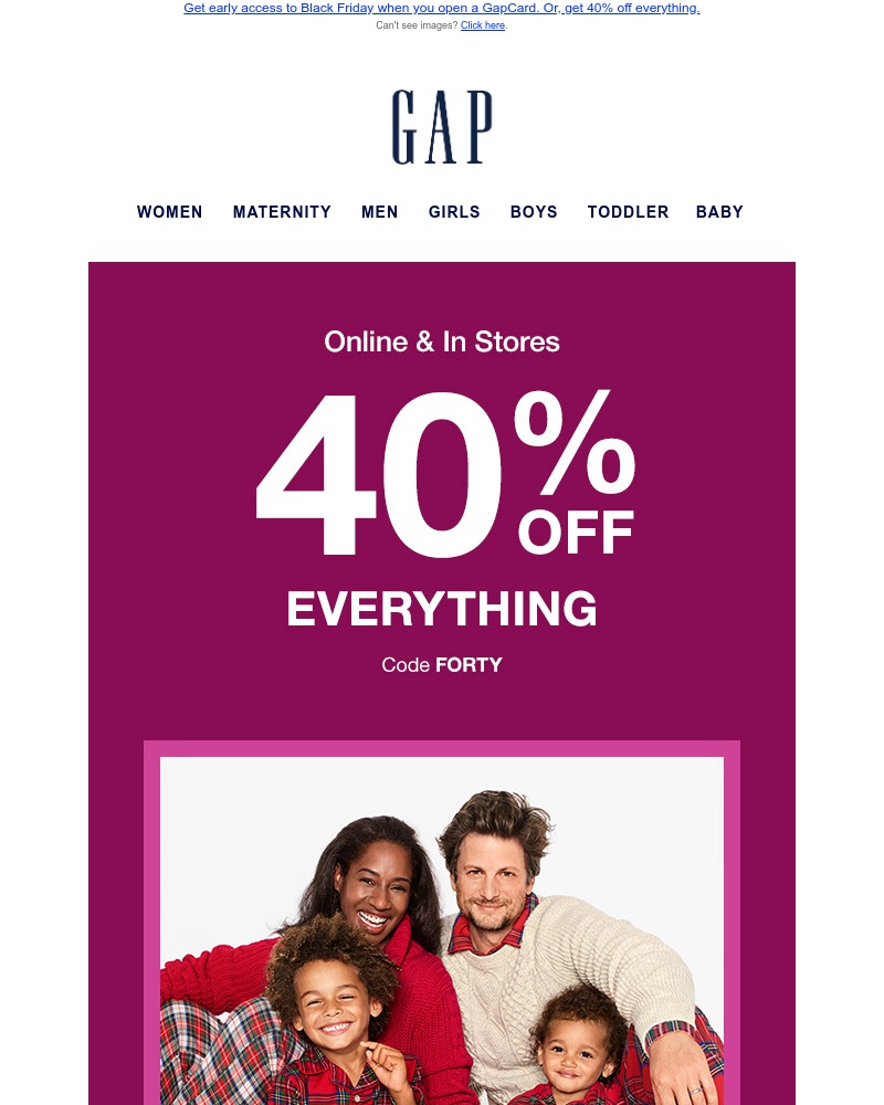 Screenshot of email with subject /media/emails/use-code-forty-now-or-unlock-an-exclusive-deal-cropped-30fe9d76.jpg