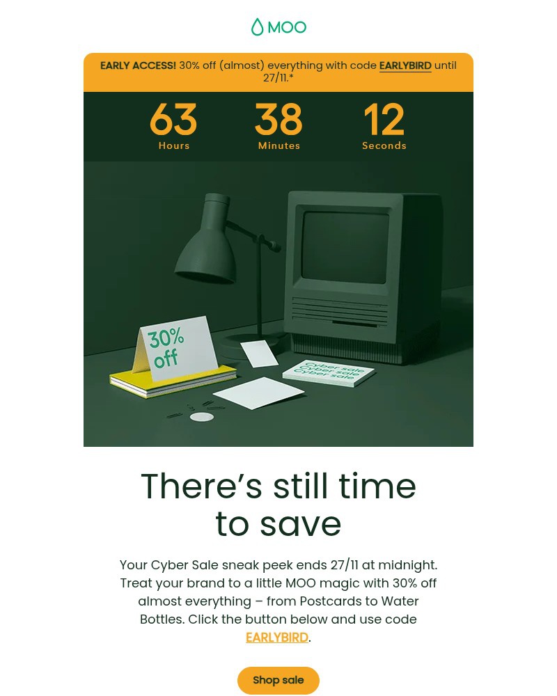 Screenshot of email with subject /media/emails/use-your-cyber-sale-early-access-before-its-gone-0da719-cropped-ea3e4ced.jpg