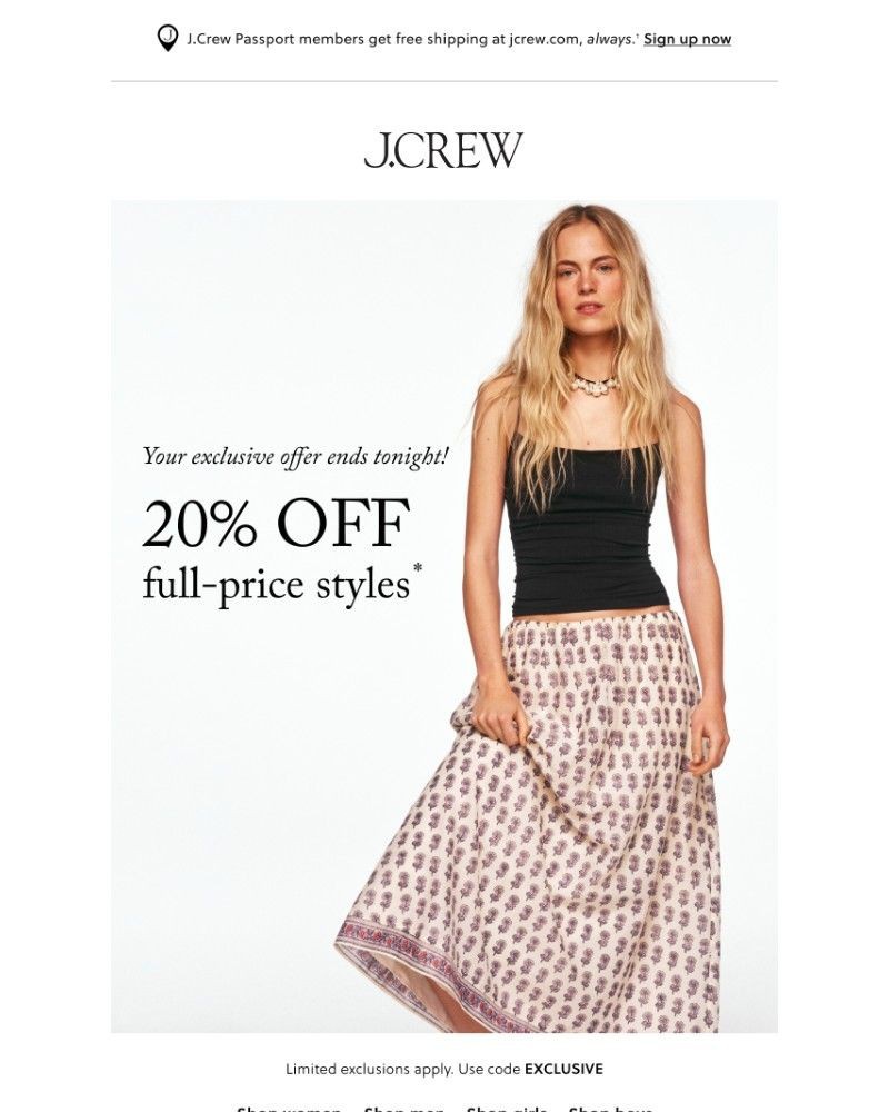 Screenshot of email with subject /media/emails/use-your-exclusive-20-off-by-midnight-c679cd-cropped-250b5eb6.jpg
