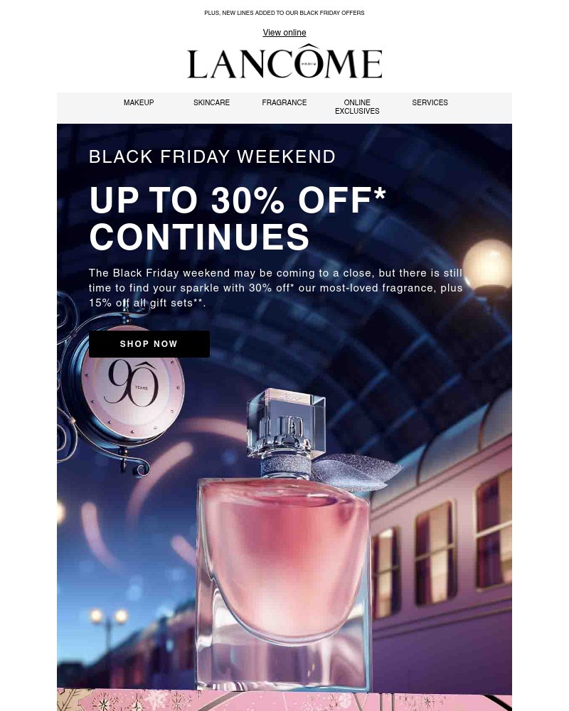 Screenshot of email with subject /media/emails/user-30-off-lancome-continues-0f116f-cropped-7b05b911.jpg