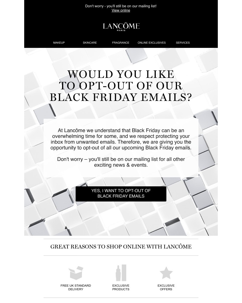 Screenshot of email with subject /media/emails/user-do-you-want-to-opt-out-of-our-black-friday-emails-d3d597-cropped-2b962b01.jpg