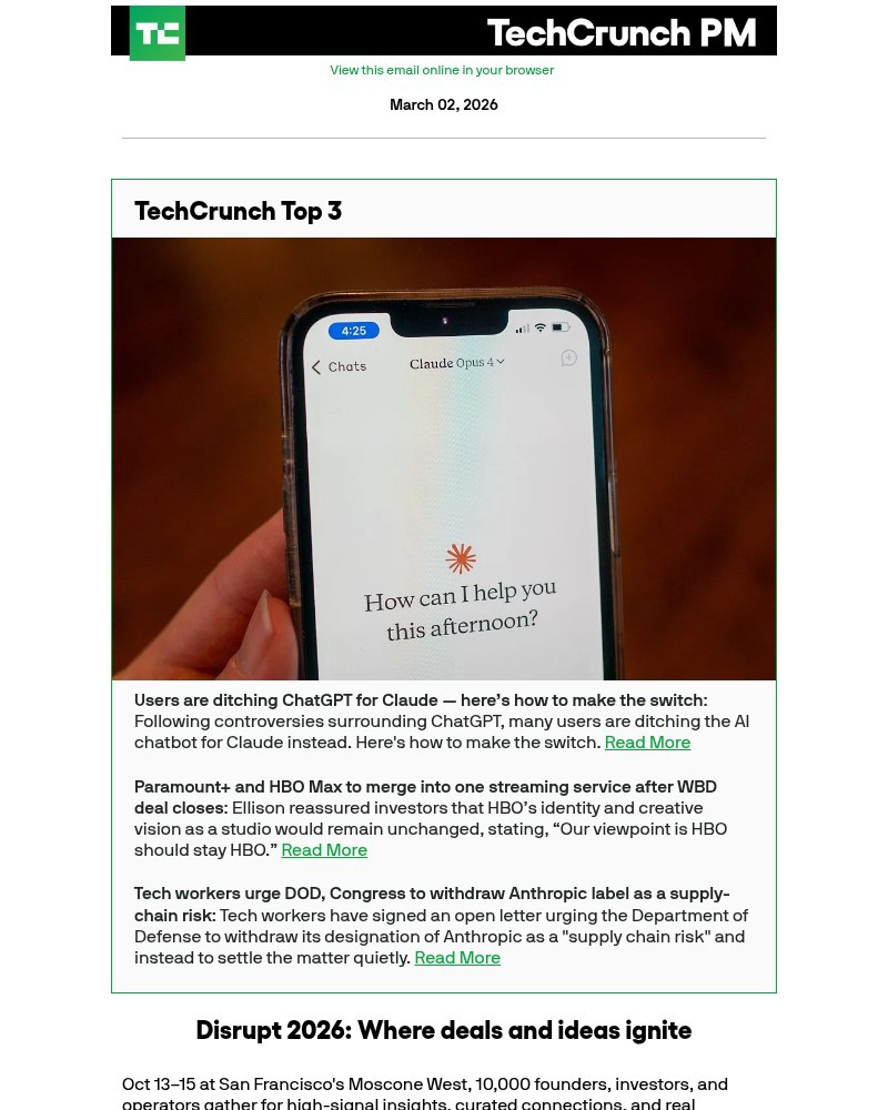 Screenshot of email with subject /media/emails/users-are-ditching-chatgpt-for-claude-heres-how-to-make-the-switch-eee724-cropped_vU6VMm0.jpg