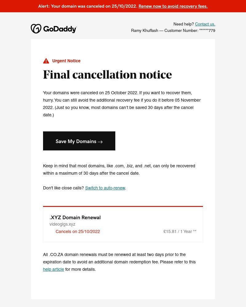 Screenshot of email with subject /media/emails/videogigsxyz-final-cancellation-notice-e1f80e-cropped-60c783a1.jpg