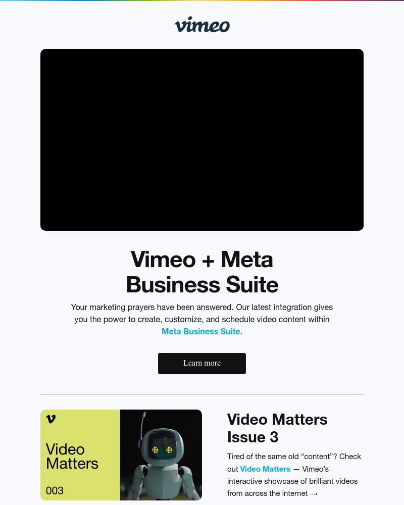 Screenshot of email with subject /media/emails/vimeo-is-teaming-up-with-meta-business-suite-0d2369-cropped-cae90e8b.jpg