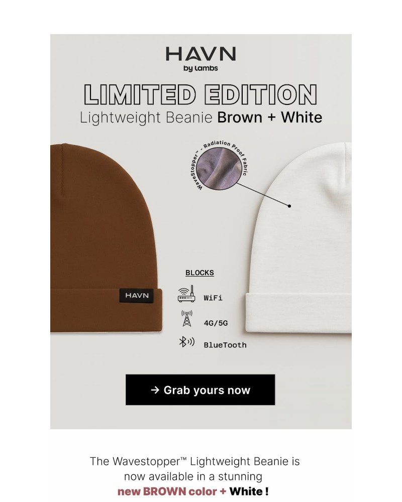 Screenshot of email with subject /media/emails/vip-access-the-lightweight-beanies-and-are-here-d471fb-cropped-735ce8be.jpg