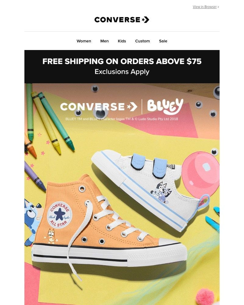 Screenshot of email with subject /media/emails/wackadoo-converse-by-you-x-bluey-7e1de0-cropped-2b5d656c.jpg