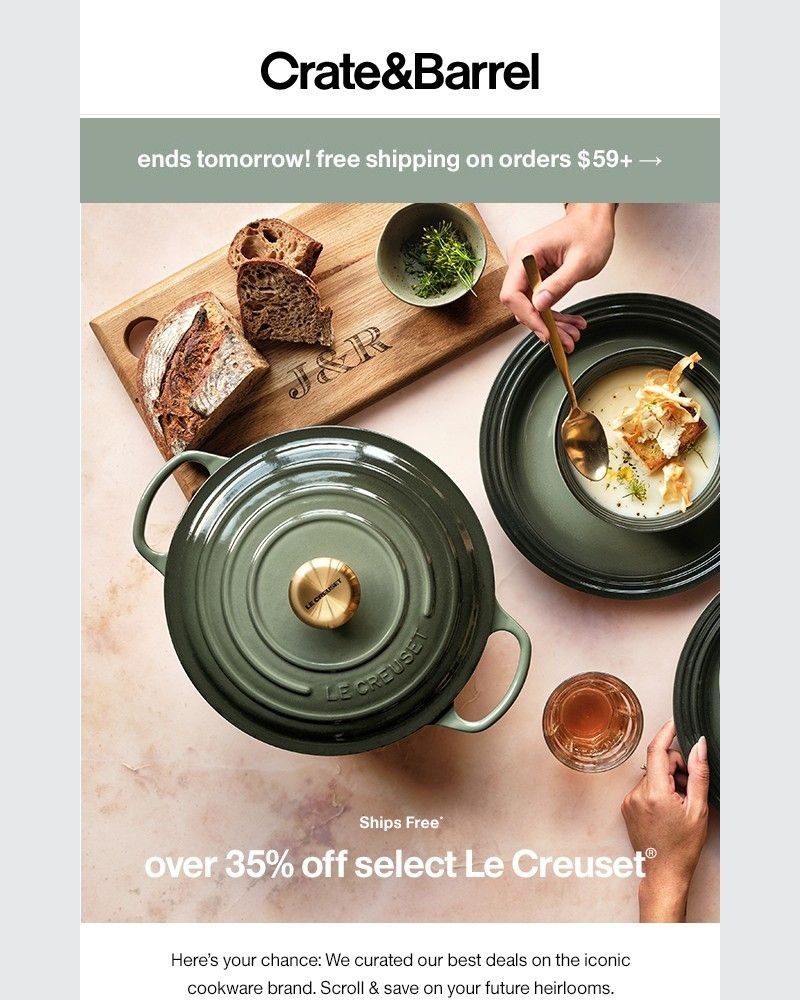 Screenshot of email with subject /media/emails/wait-take-how-much-off-le-creuset-0c9057-cropped-ec1e6f6d.jpg