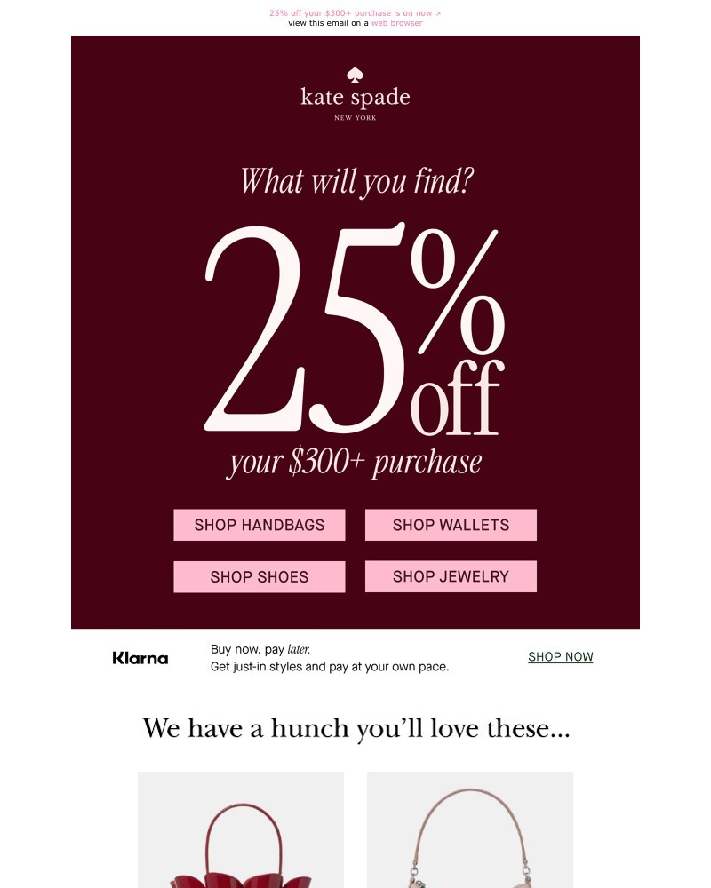 Screenshot of email with subject /media/emails/want-25-off-bags-wallets-and-more-0877b7-cropped-fa7e14f7.jpg