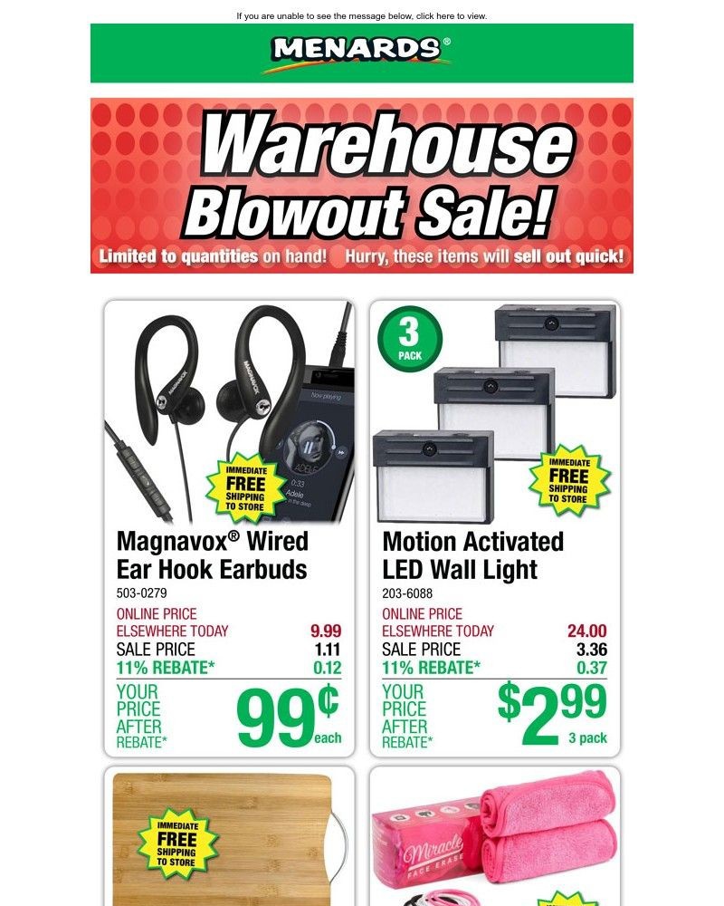 Screenshot of email with subject /media/emails/warehouse-blowout-sale-d1e1d6-cropped-f34bd781.jpg