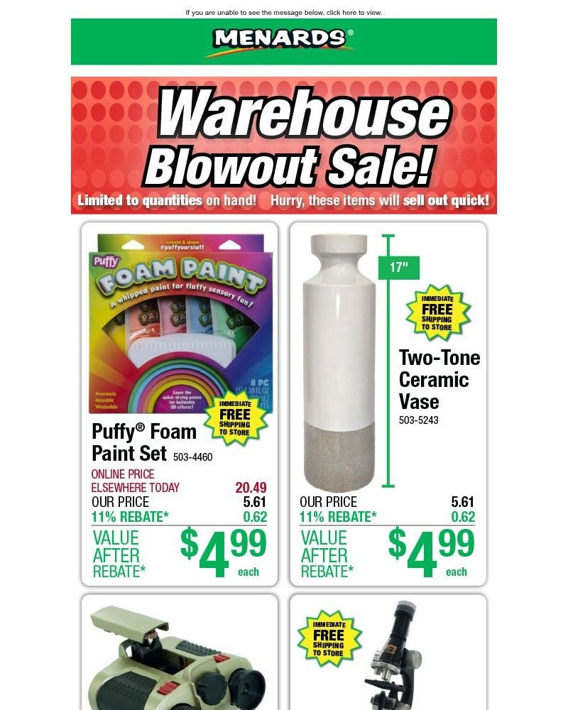 Screenshot of email with subject /media/emails/warehouse-blowout-sale-e48b55-cropped-da4fd999.jpg