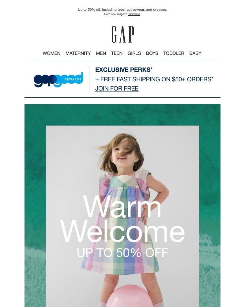 Screenshot of email with subject /media/emails/warm-welcome-up-to-50-off-spring-faves-8487d4-cropped-4106444c.jpg