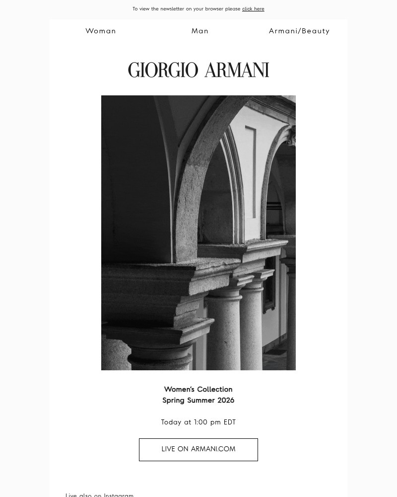 Screenshot of email with subject /media/emails/watch-the-womens-spring-summer-2026-collection-80d60b-cropped-e6e65f36.jpg