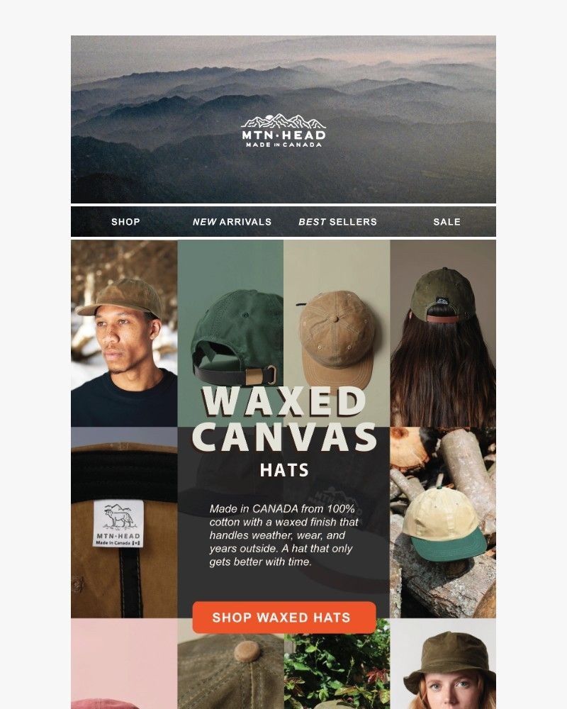 Screenshot of email sent to a Muttonhead Newsletter subscriber