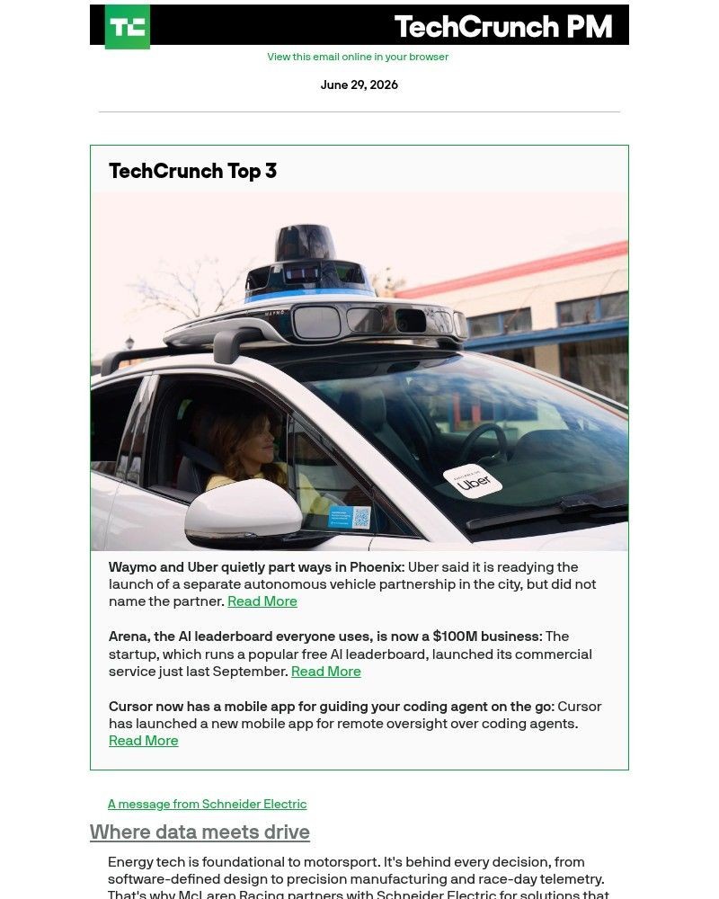 Screenshot of email with subject /media/emails/waymo-and-uber-quietly-part-ways-in-phoenix-87c7b9-cropped-d182dab9.jpg