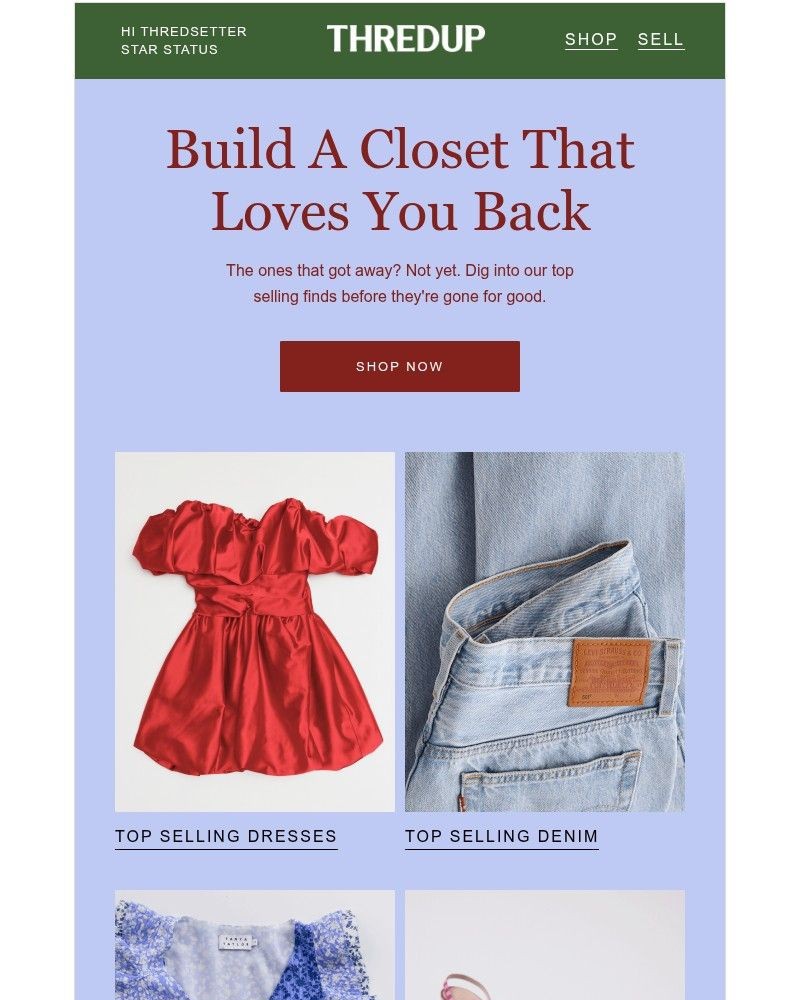 Screenshot of email sent to a Mercari Registered user